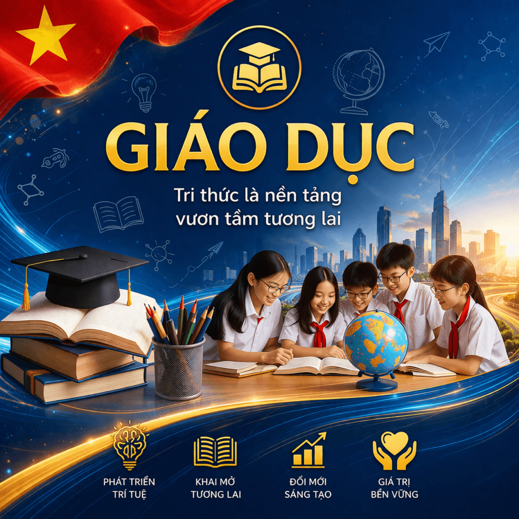 Giáo Dục Việt Nam: Giá Trị Cốt Lõi Và 5 Phương Pháp Học Hiệu Quả Trong Thời Đại Mới 6 Giáo dục Việt Nam không chỉ là quá trình truyền đạt kiến thức mà còn là nền tảng hình thành nhân cách, tư duy và năng lực của mỗi con người.