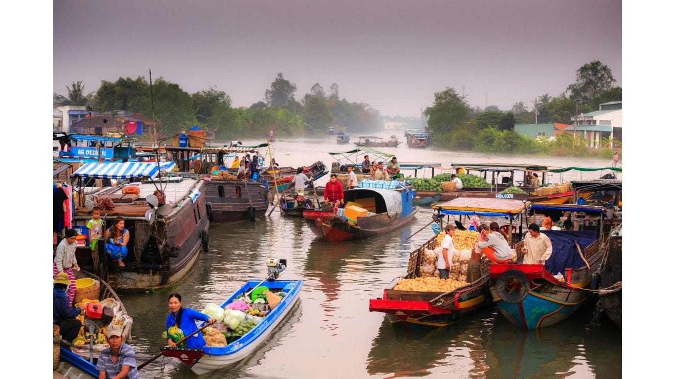 Ferries & Boats Essential for island hopping and Mekong Delta experiences.