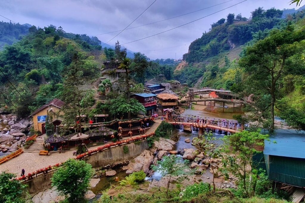 Cat Cat Village near Sapa in northern Vietnam