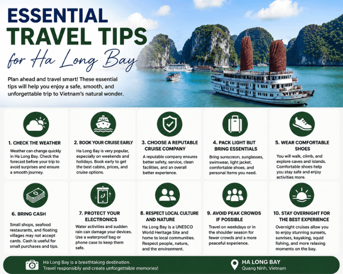 Ha Long Bay Travel Guide 2026: Best Cruises, Things to Do & Local Tips 🇻🇳 6 Essential Travel Tips for Ha Long Bay