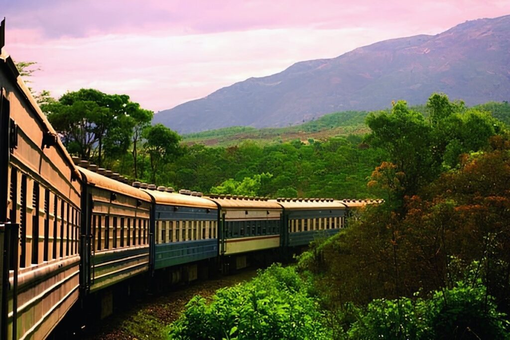 Lao Cai train station for travel to Sapa