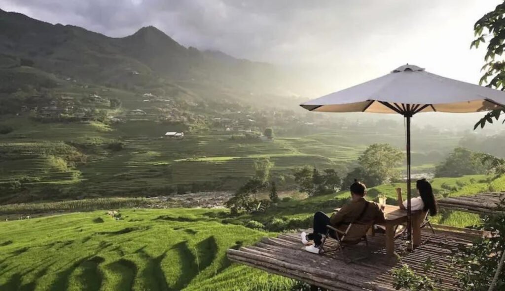 Romantic honeymoon resort in Vietnam