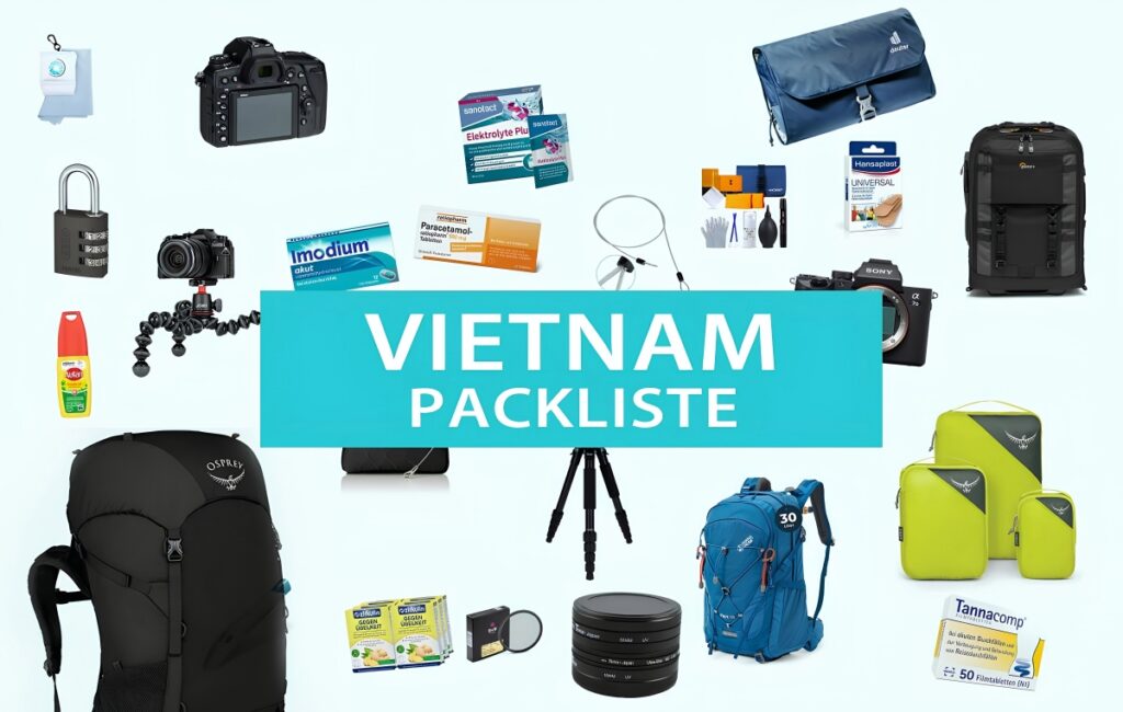 The Ultimate Vietnam Packing List for First-Time Travelers (2026 Guide) 7 Backpacker traveling through Vietnam with lightweight backpack