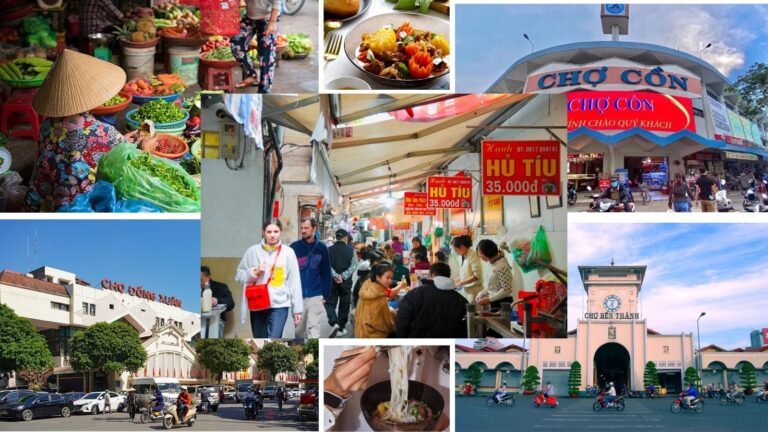 Best food markets in Vietnam