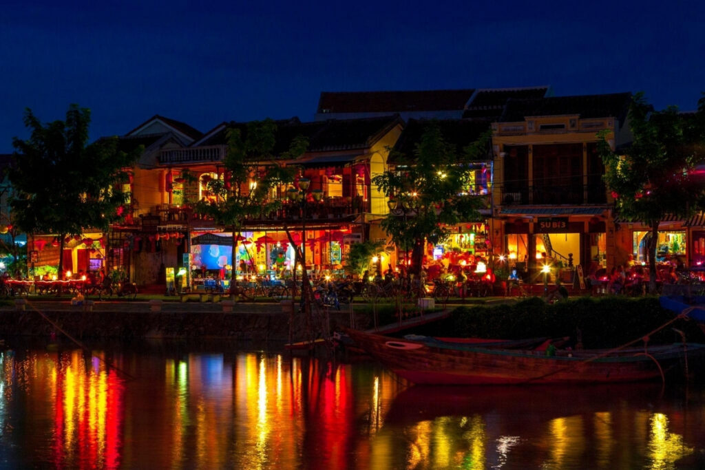 Best Food Cities in Vietnam: Where to Find the Country's Most Delicious Dishes 14 Lantern-lit riverside dining along Thu Bon River