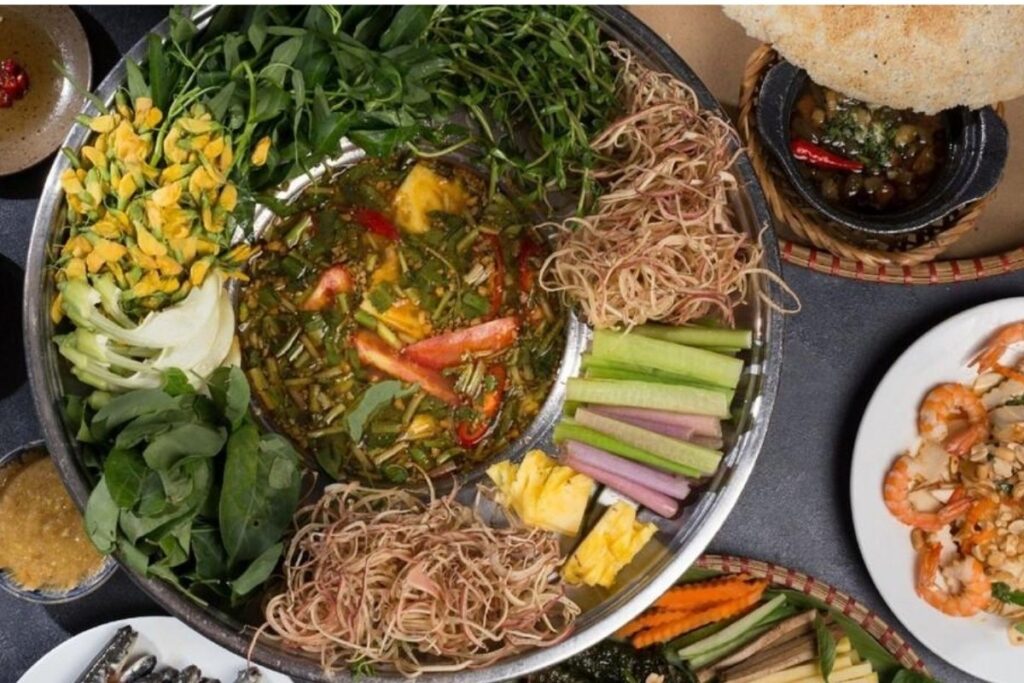 Ho Chi Minh City Food Guide: What to Eat in Vietnam's Food Capital 3 Fresh herbs served with southern Vietnamese cuisine