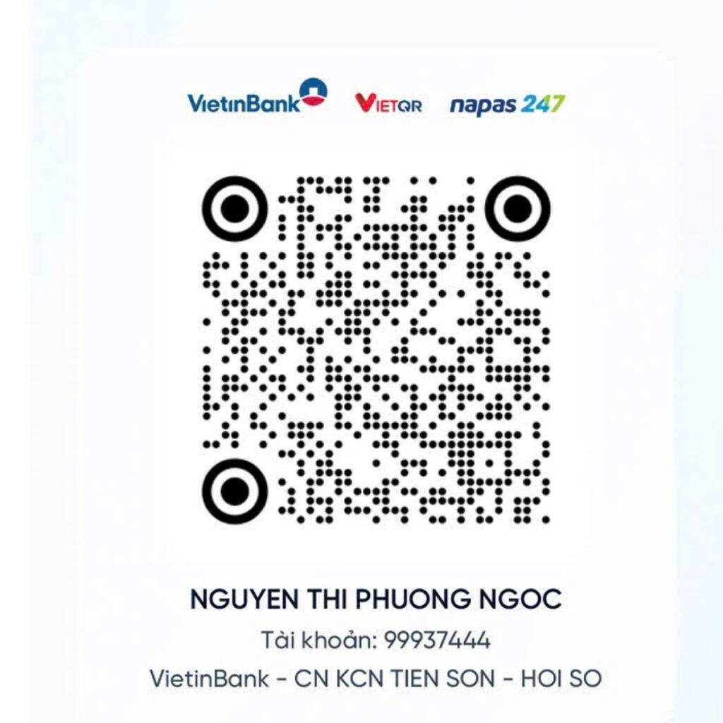 Support Tam Voc Viet 1 Donate via QR Vietinbank