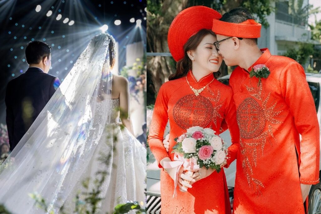 Traditional and modern Vietnamese weddings