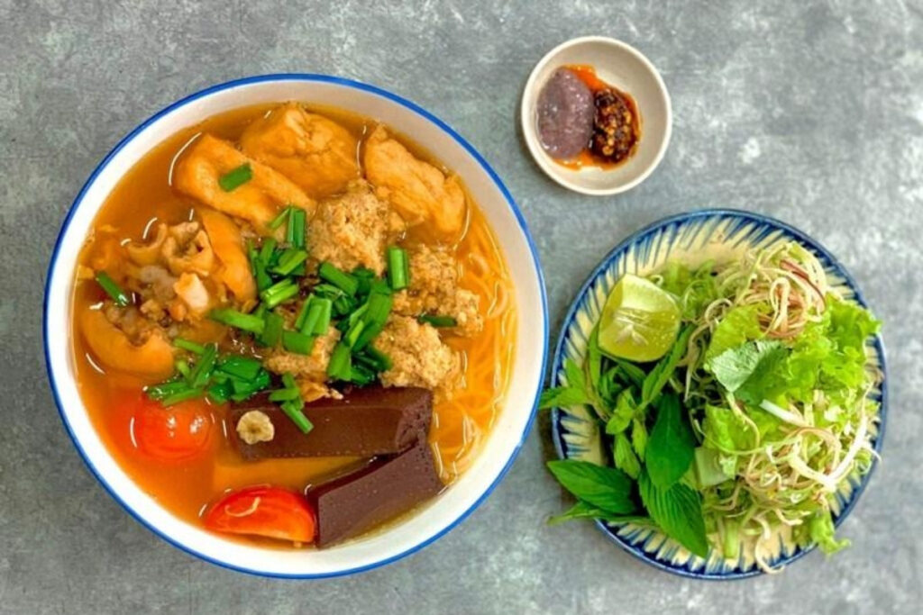 Ho Chi Minh City Food Guide: What to Eat in Vietnam's Food Capital 11 Vietnamese bun rieu crab noodle soup