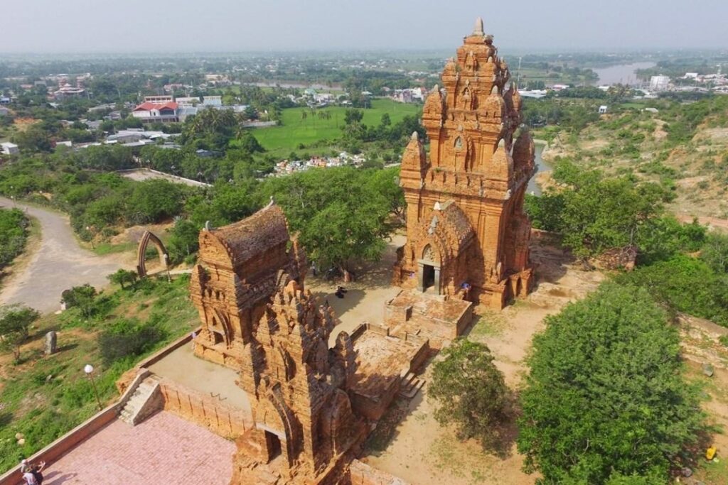 Po Klong Garai Cham Towers in Ninh Thuan Vietnam