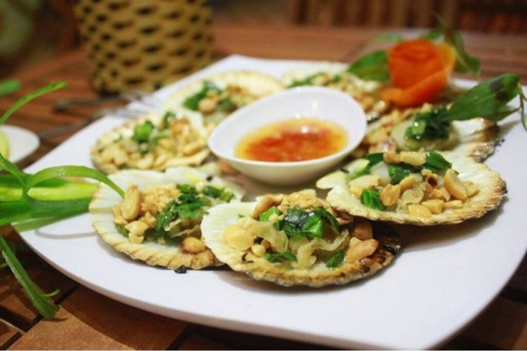 Ho Chi Minh City Food Guide: What to Eat in Vietnam's Food Capital 20 Vietnamese grilled scallops with scallion oil