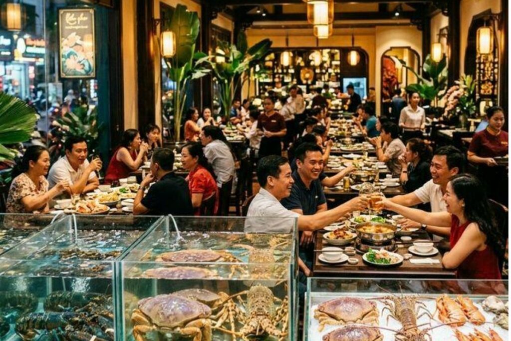 Ho Chi Minh City Food Guide: What to Eat in Vietnam's Food Capital 17 Fresh seafood served at a local restaurant in Ho Chi Minh City