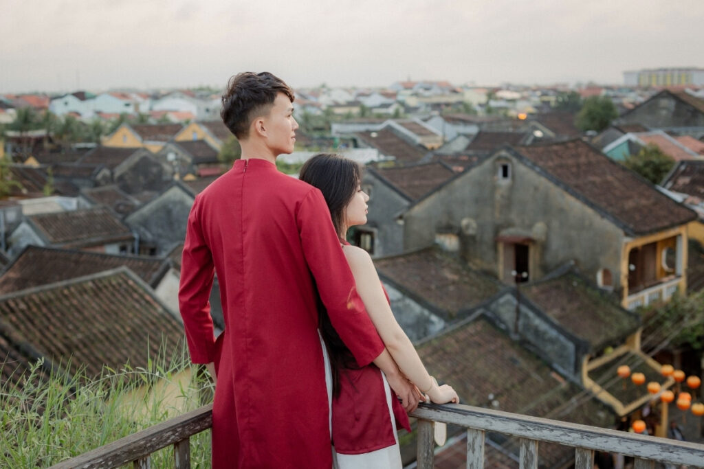 Ao Dai Vietnam: History, Meaning & Where to Wear Vietnam's National Dress 6 Custom Ao Dai tailoring in Hoi An Ancient Town