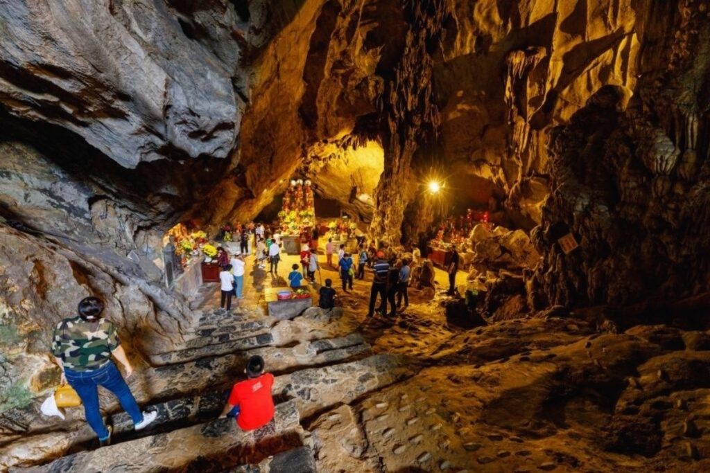 Huong Tich Cave at the Perfume Pagoda pilgrimage site