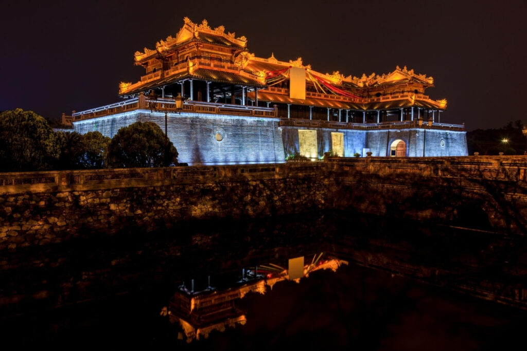 Ngo Mon Gate inside the Imperial City of Hue