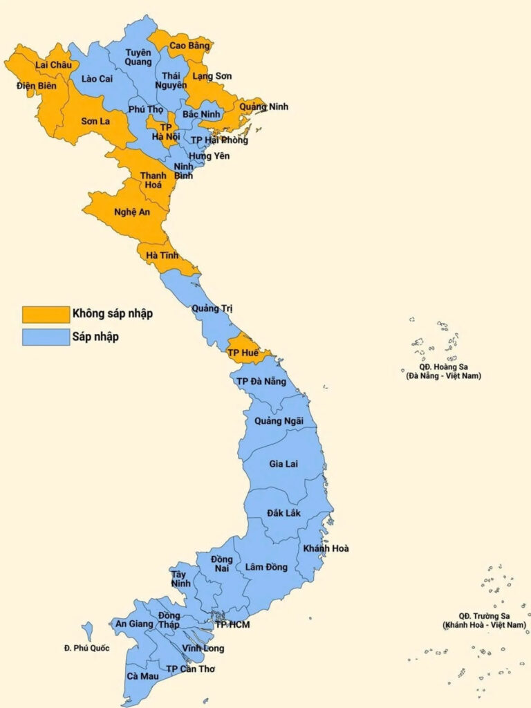 Vietnamese Etiquette Guide: 25 Cultural Tips Every Traveler Should Know Before Visiting Vietnam 2 Vietnam administrative map showing all 34 provinces and municipalities, including the Paracel and Spratly Islands