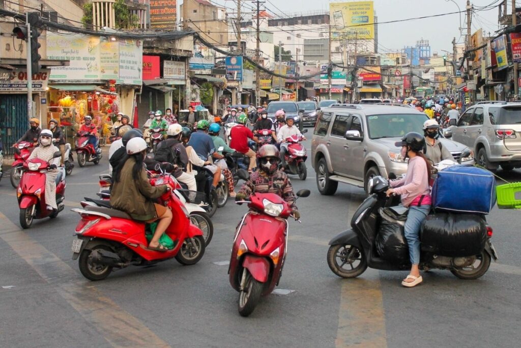 Traffic and urban challenges of living in Vietnam