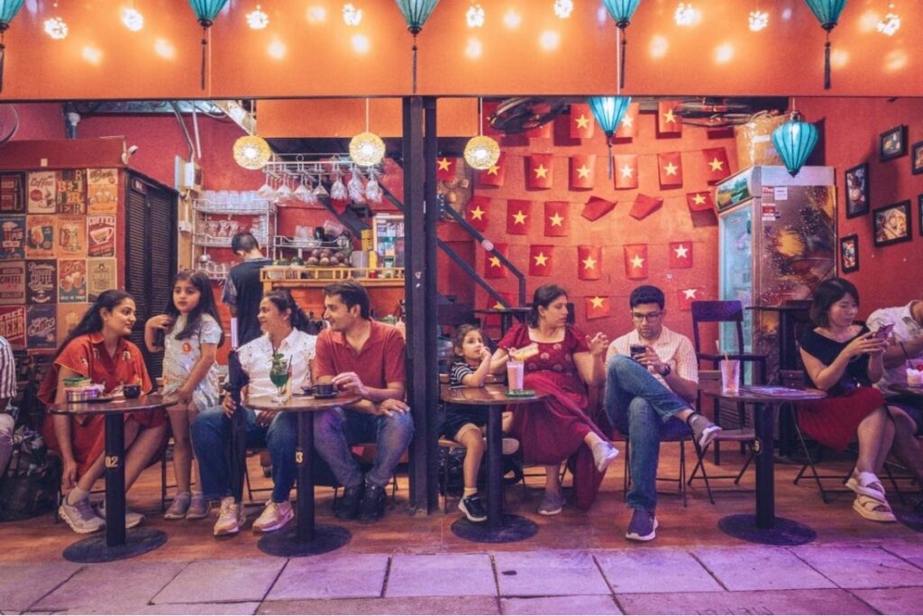 Everyday street life in Vietnam seen by a first-time visitor