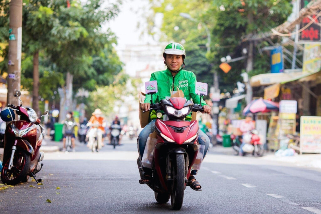 Motorbike supporting a small business in Vietnam