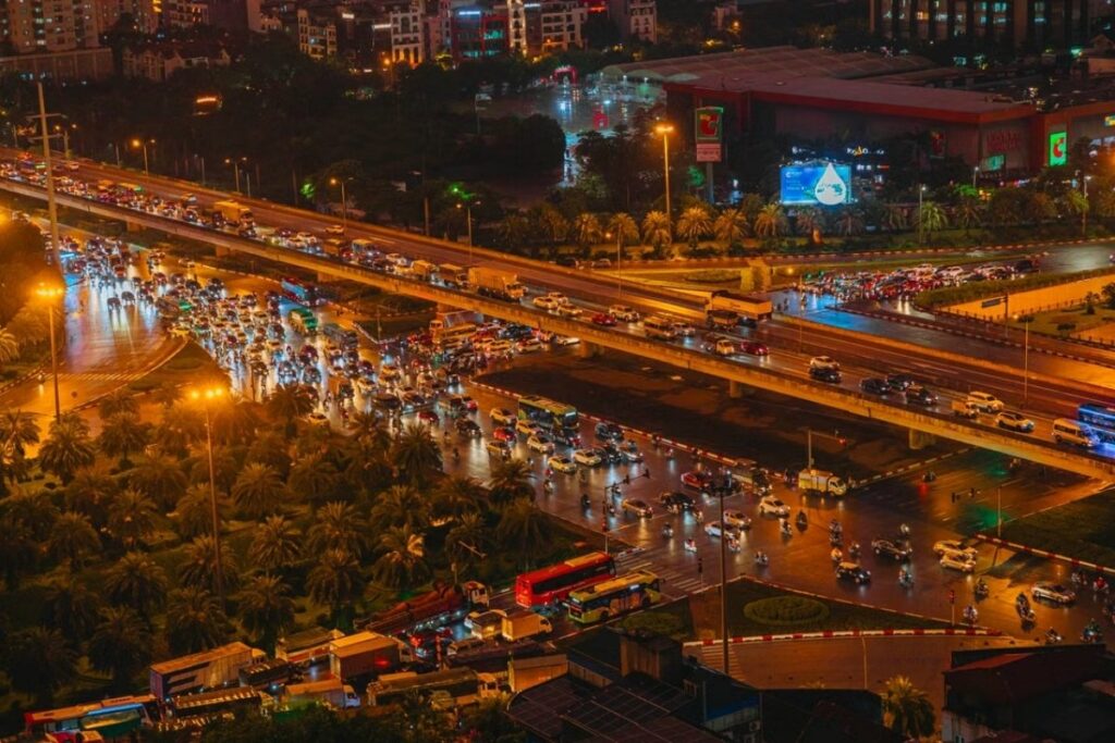 A local navigating everyday street life in Vietnam